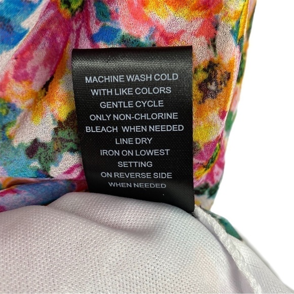 NWT | Row A Floral Print Ruffle Romper in Multi Size Large - Picture 5 of 8